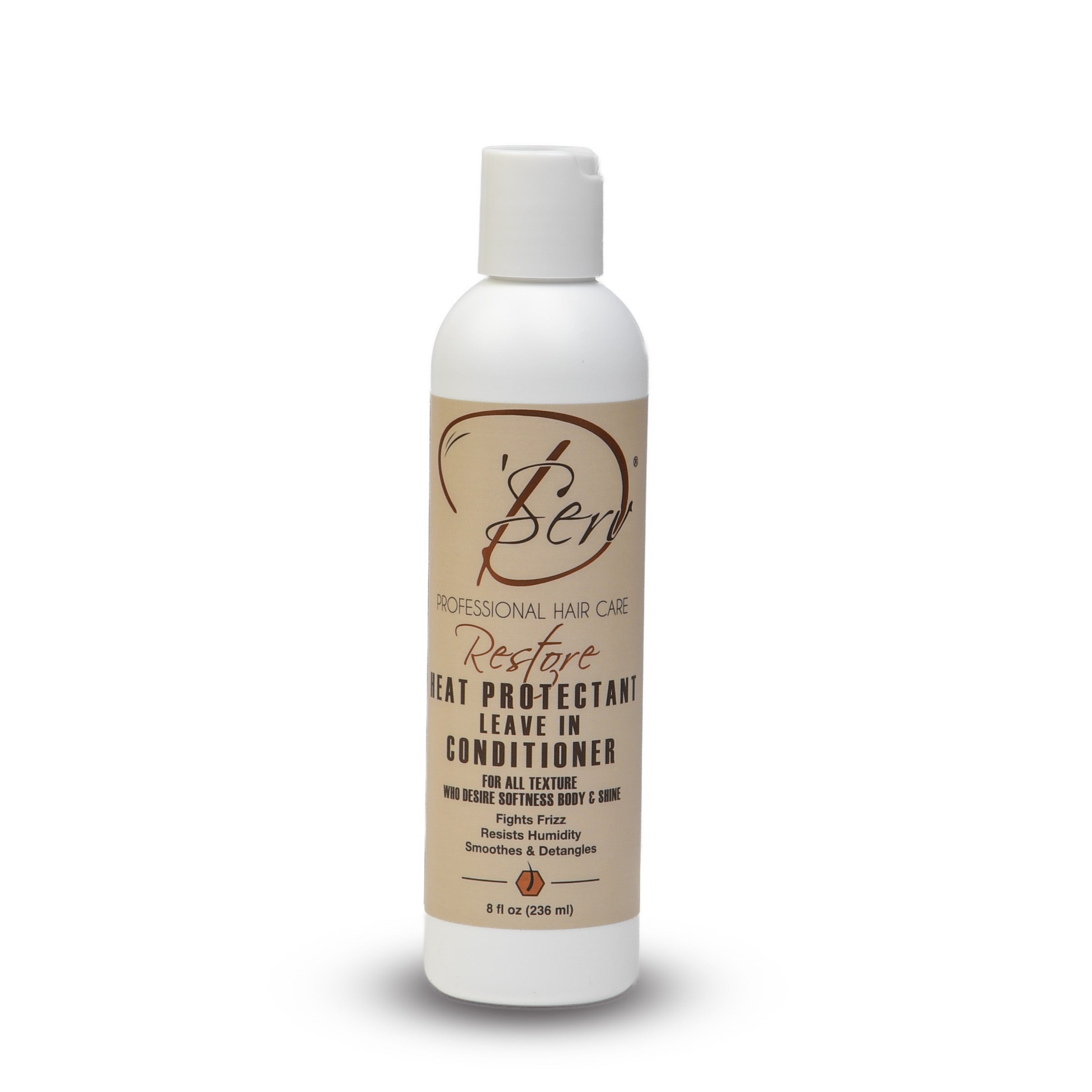 Restore Heat Protectant Leave-in Conditioner (NEW!) – D&rsquo;Serv Hair Care